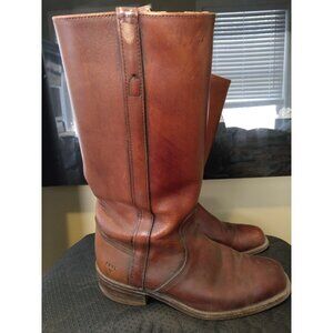 Vintage Men's Frye Campus Boot Red Brown Size 8.5D